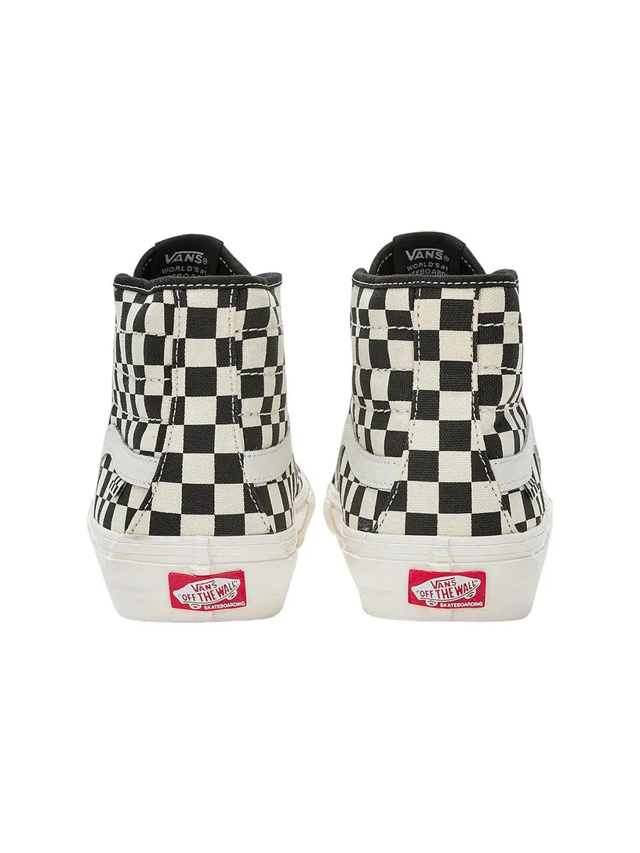 Кеды Vans SK8-HI BLACKWHITE — изображение 4 из 5, черный / белый