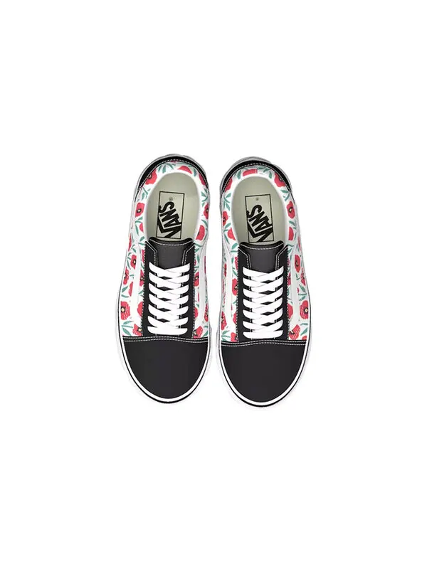 Кроссовки old skool 'rainbow spot leopard' Vans — изображение 3 из 4, черный / белый