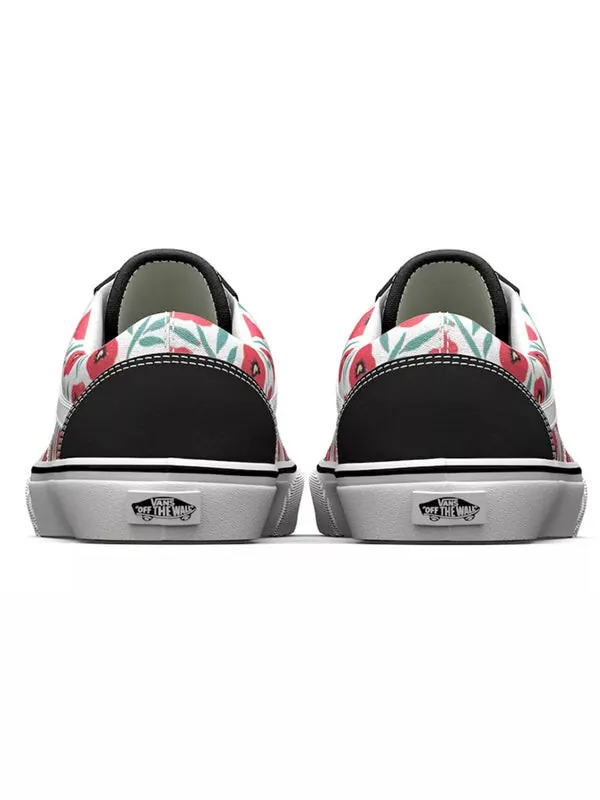 Кроссовки old skool 'rainbow spot leopard' Vans — изображение 4 из 4, черный / белый