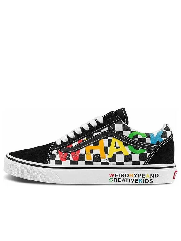 Кроссовки old skool bkwht taiji grid wear-resistant non-slip low top casual skate shoes black white Vans — изображение 1 из 4