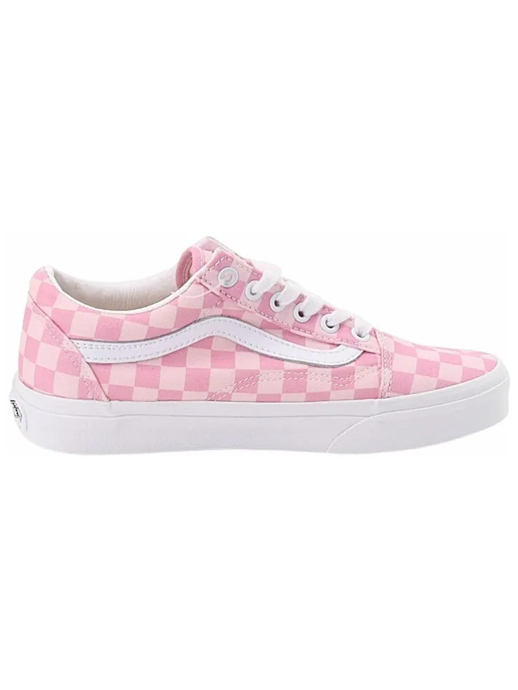 Кеды Vans Old Skool Low Tops Casual Skateboarding Shoes Unisex Pink — изображение 2 из 4