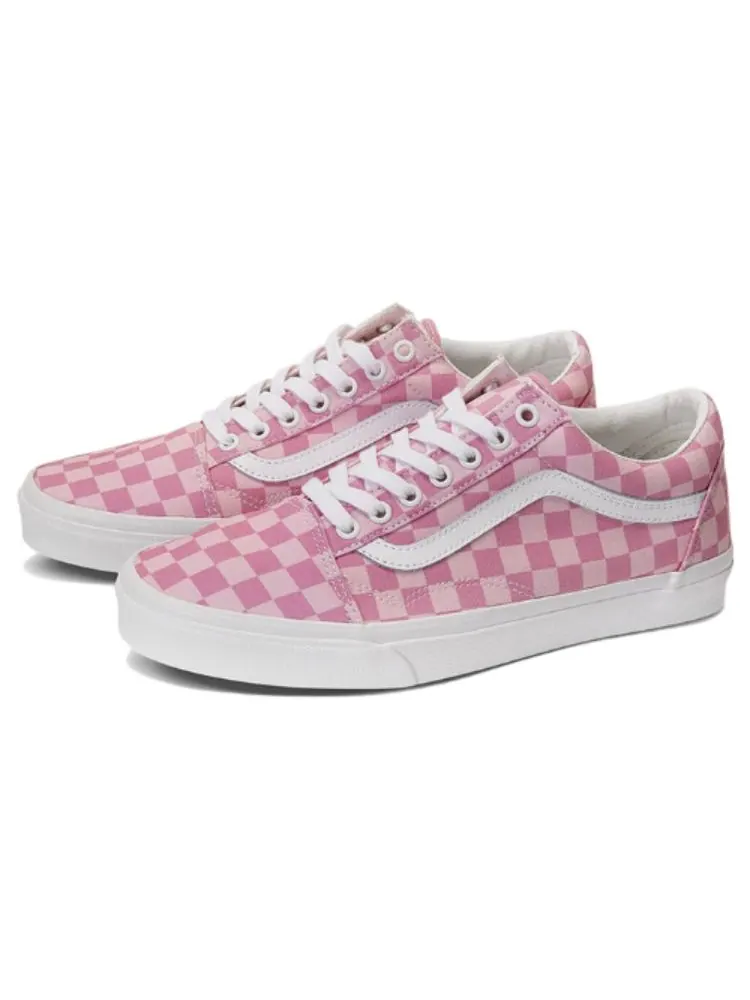 Кеды Vans Old Skool Low Tops Casual Skateboarding Shoes Unisex Pink — изображение 3 из 4