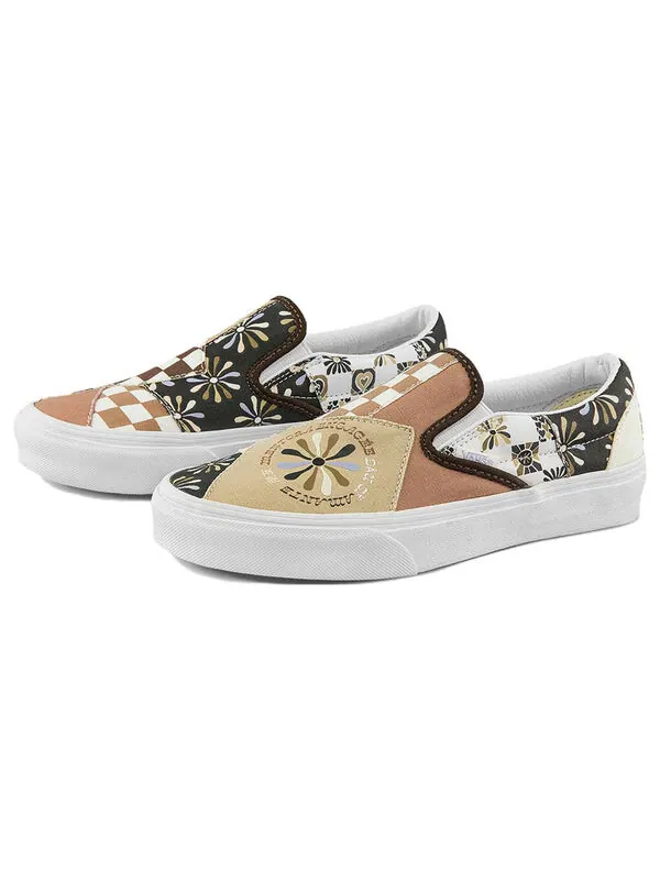 Кроссовки authentic 'geometric patchwork' Vans — изображение 2 из 4, белый