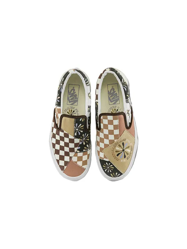 Кроссовки authentic 'geometric patchwork' Vans — изображение 3 из 4, белый
