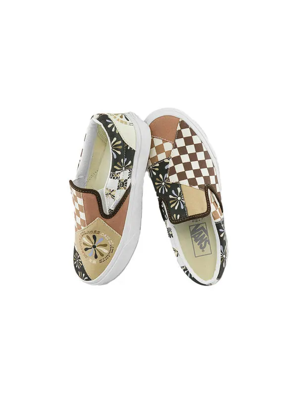 Кроссовки authentic 'geometric patchwork' Vans — изображение 4 из 4, белый