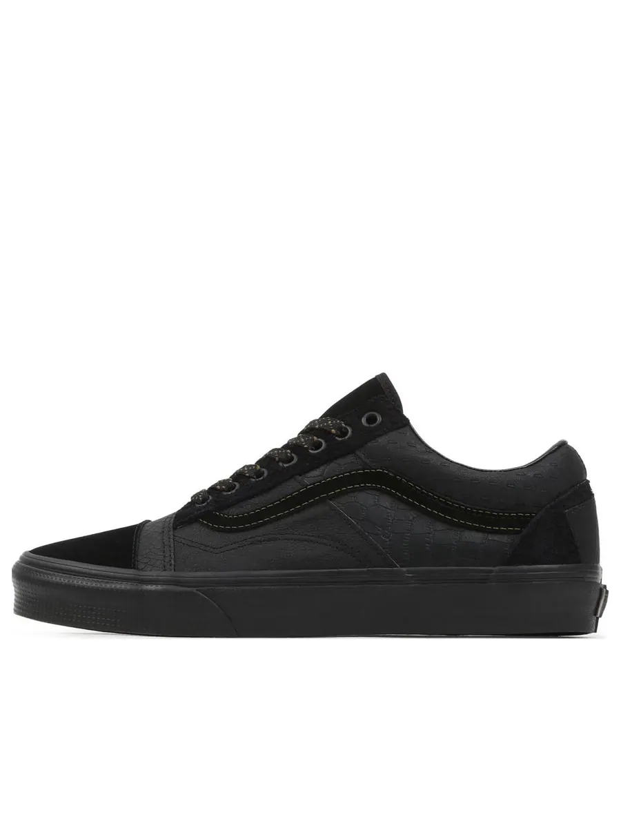 Кеды Vans Old Skool Buty Patchwork BLACK — изображение 1 из 5, черный