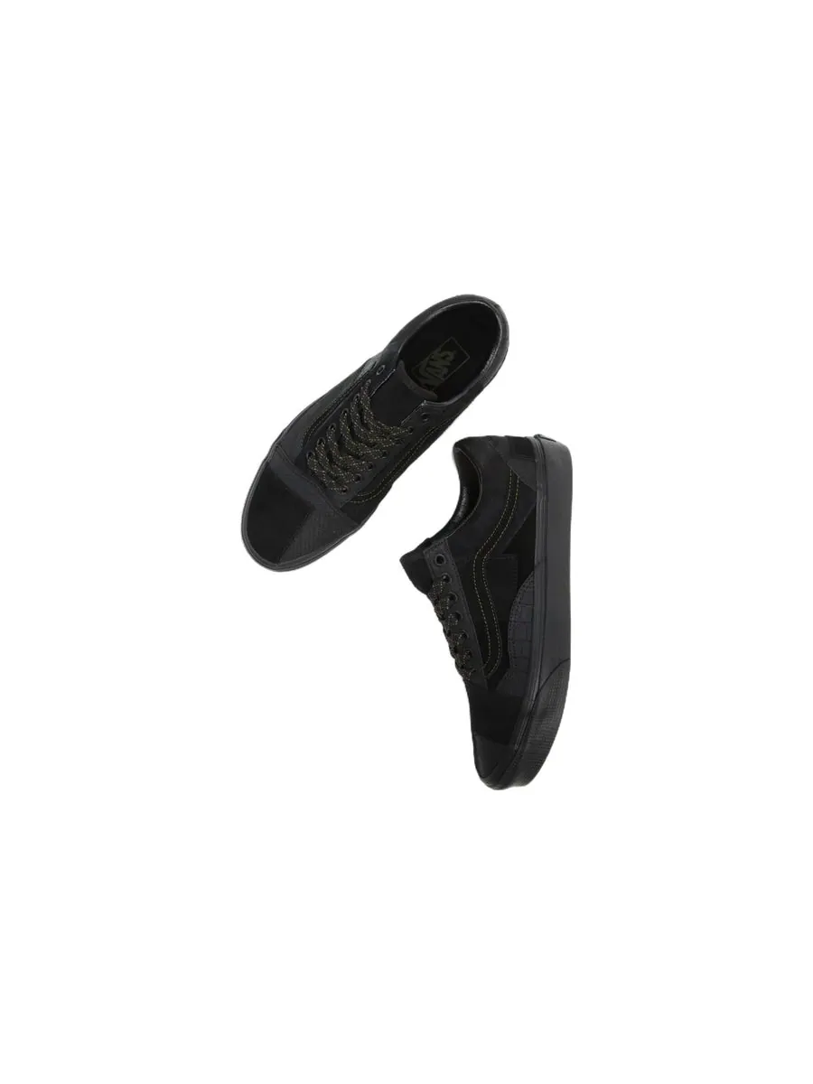 Кеды Vans Old Skool Buty Patchwork BLACK — изображение 4 из 5, черный