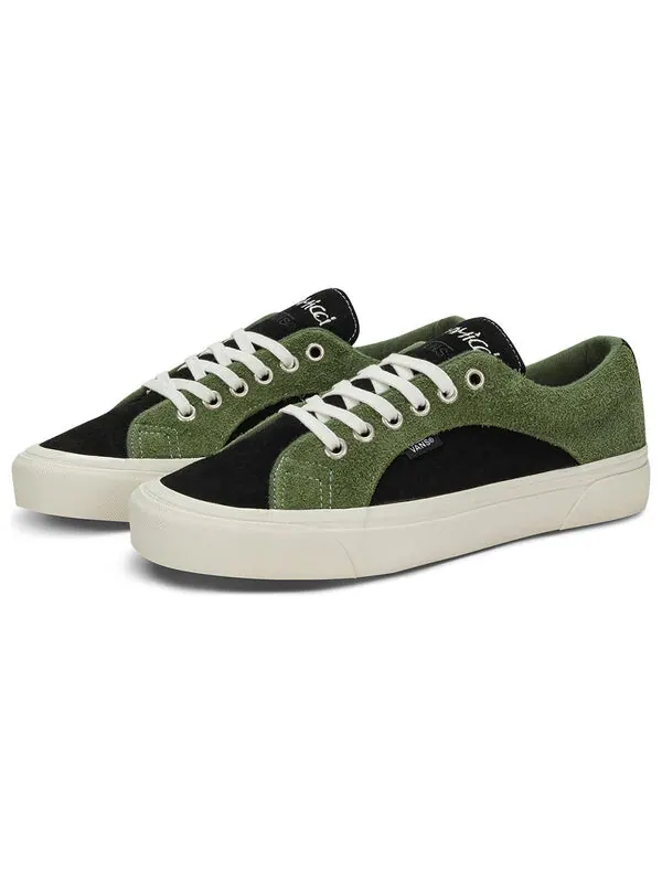 Кроссовки mid zoo skool vlt lx 'grey brown' Vans — изображение 2 из 4, зеленый/белый/черный