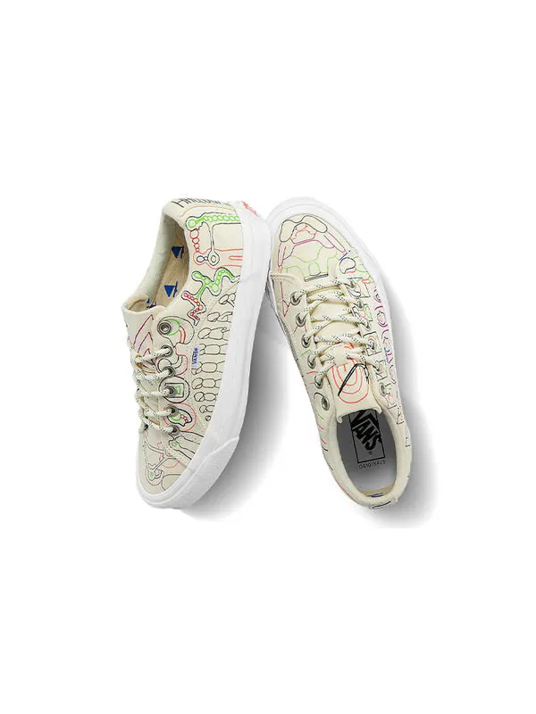 Кроссовки og lampin lx sneakers coffee 'brown white' Vans — изображение 4 из 4, кремовый/белый