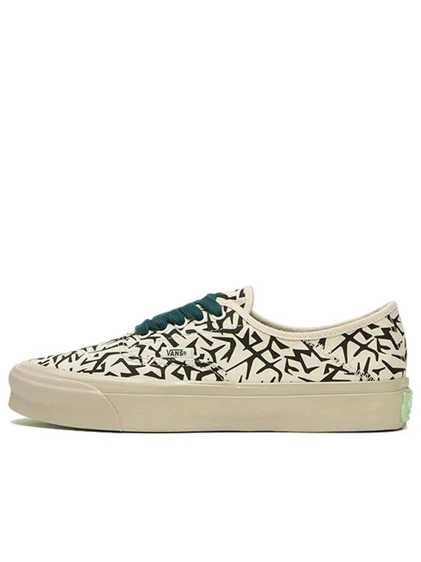 Кроссовки slip-on v 'shark glow' Vans — изображение 1 из 4, черный/белый/зеленый