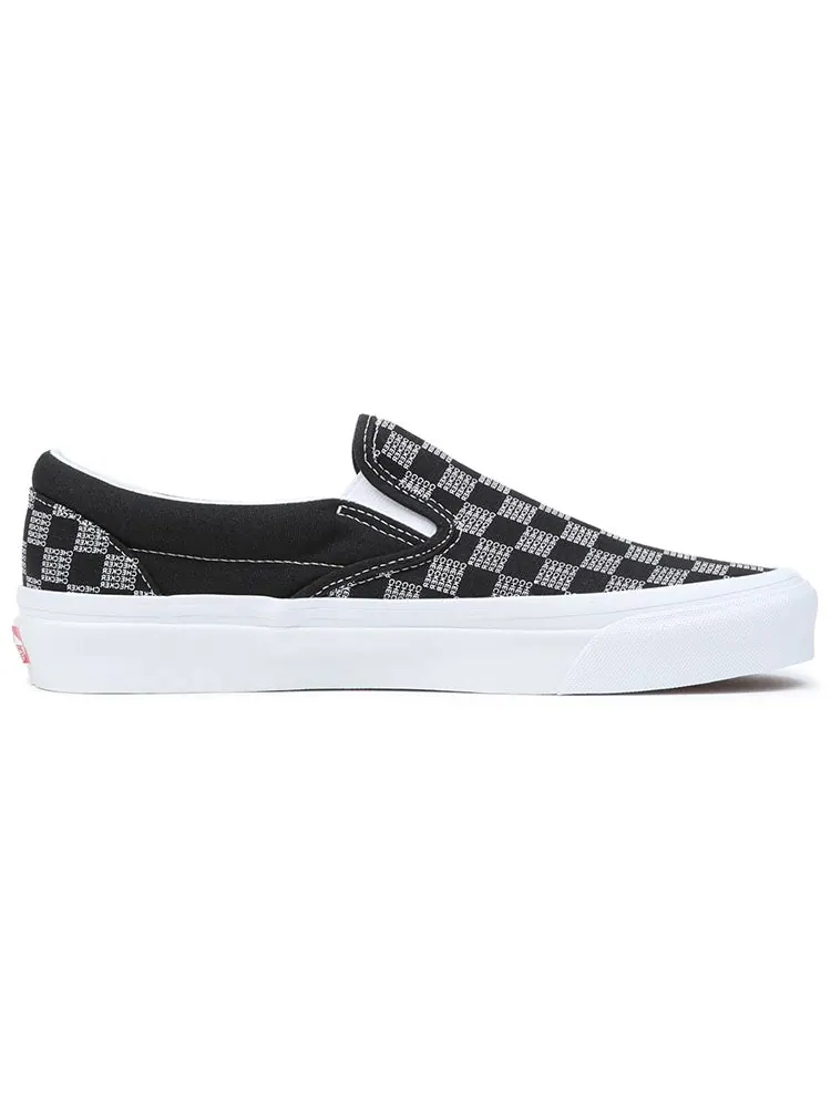 Кеды Vans Classic Slip-On 98 DX 'Black White' — изображение 2 из 5, черный