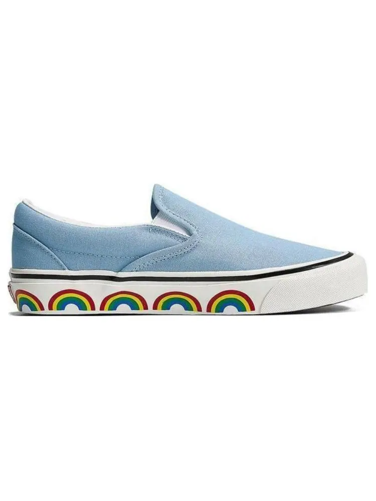 Кроссовки Vans Anaheim factory Classic Slip-On 98 DX 'Blue' — изображение 2 из 5, синий
