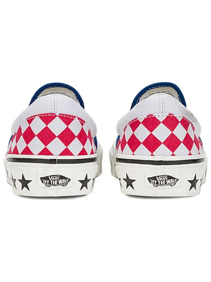 Кроссовки Vans Slip-On 98 DX 'White Red Blue' — изображение 4 из 4, белый