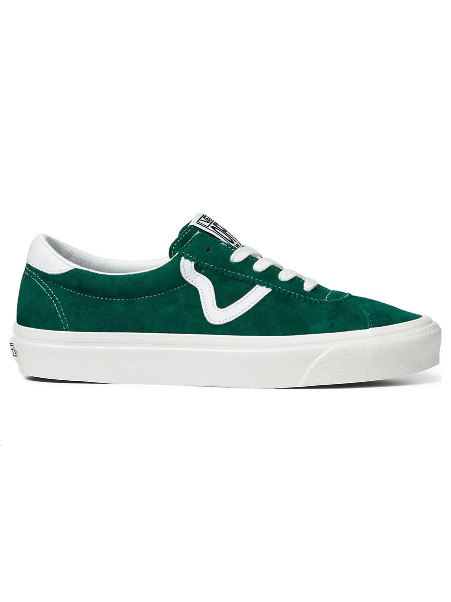 Кеды Vans Style 73 DX 'Pig Suede - Dark Green White' — изображение 2 из 5, зеленый
