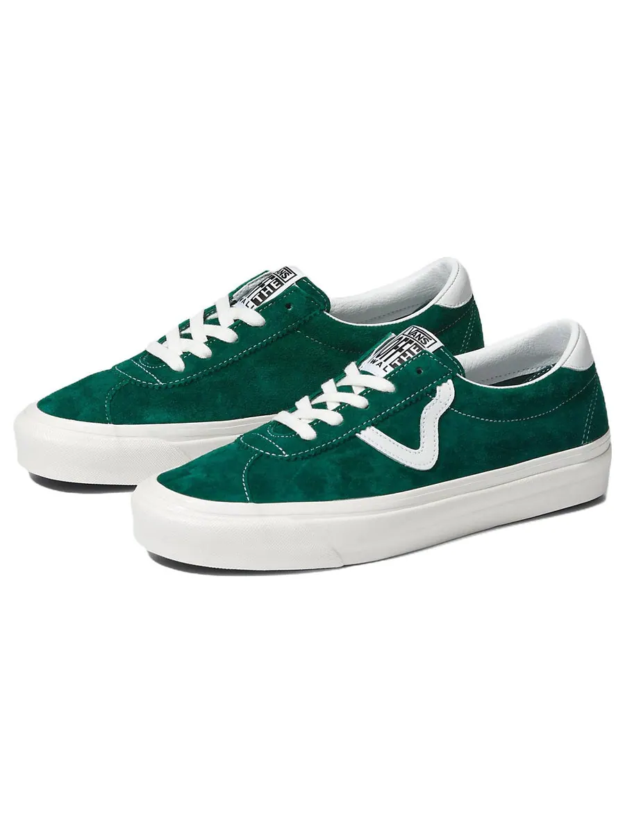 Кеды Vans Style 73 DX 'Pig Suede - Dark Green White' — изображение 3 из 5, зеленый