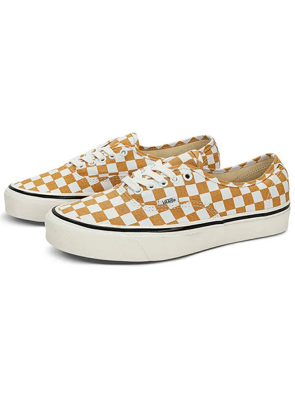 Кроссовки authentic 44 dx 'grey' Vans — изображение 3 из 4, желтый/белый