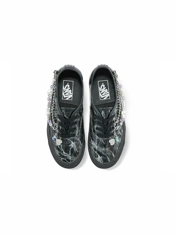 Кроссовки authentic 44 x sophnet. 'grey' Vans — изображение 3 из 4, черный/белый