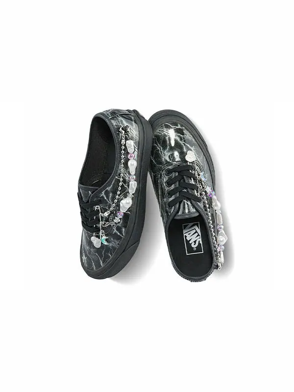 Кроссовки authentic 44 x sophnet. 'grey' Vans — изображение 4 из 4, черный/белый