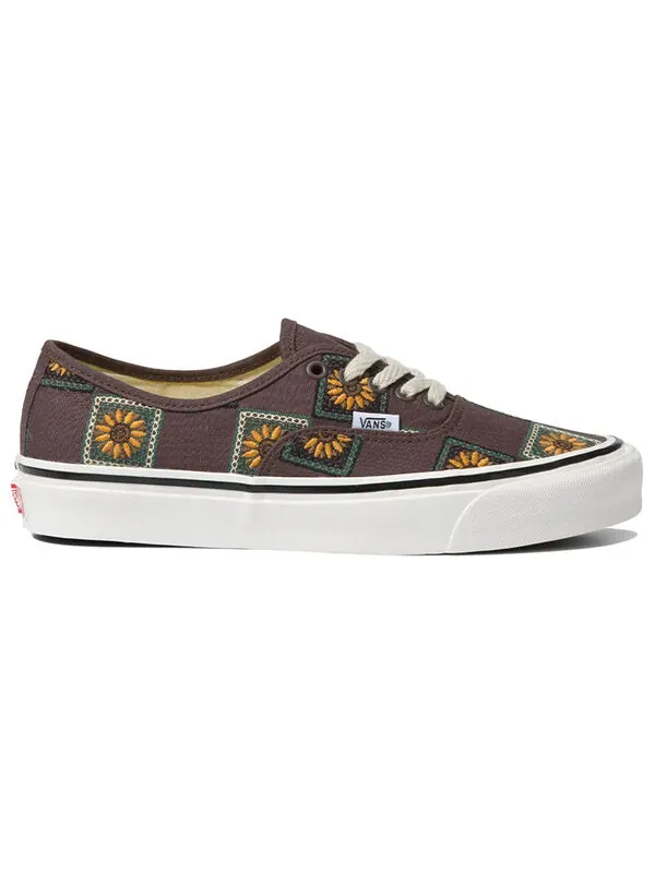 Кроссовки authentic 44 dx 'tapestry paisley' Vans — изображение 2 из 4, коричневый