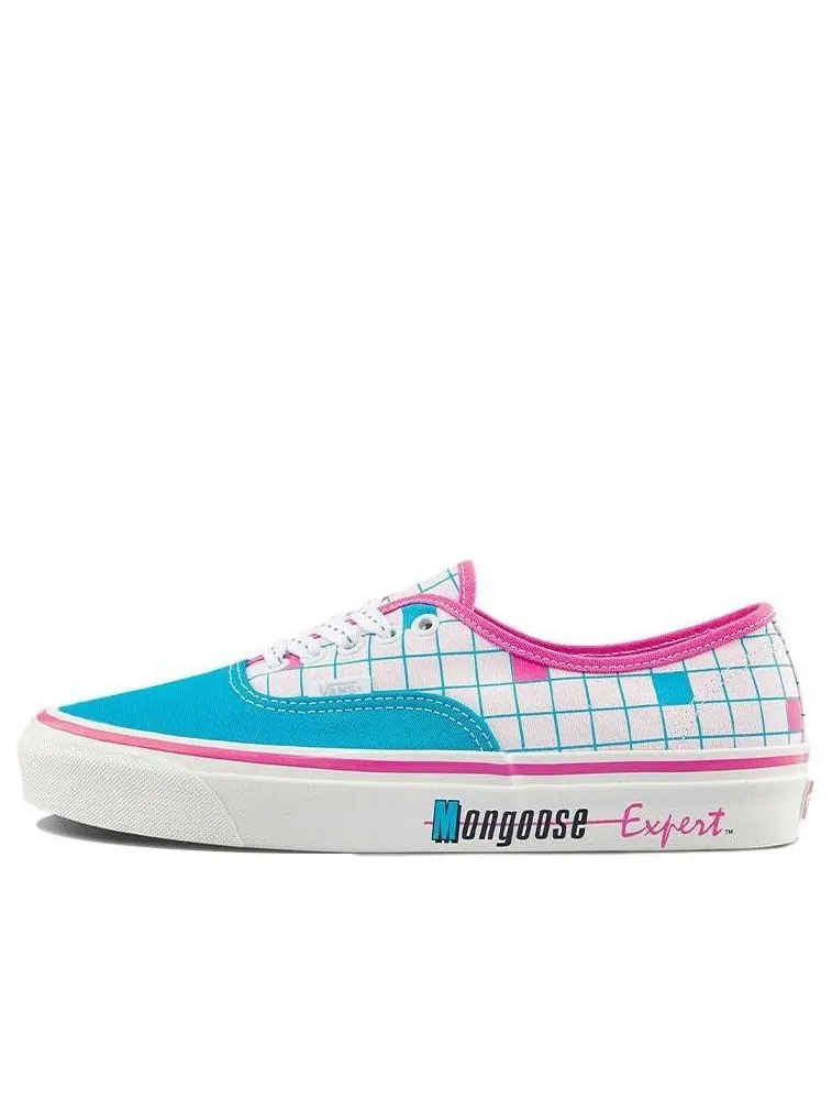 Кеды Vans Our Legends x Authentic 44 DX 'Mongoose - Turquoise Pink Checkerboard' — изображение 1 из 5, синий