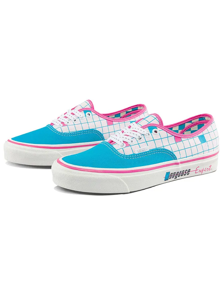 Кеды Vans Our Legends x Authentic 44 DX 'Mongoose - Turquoise Pink Checkerboard' — изображение 2 из 5, синий