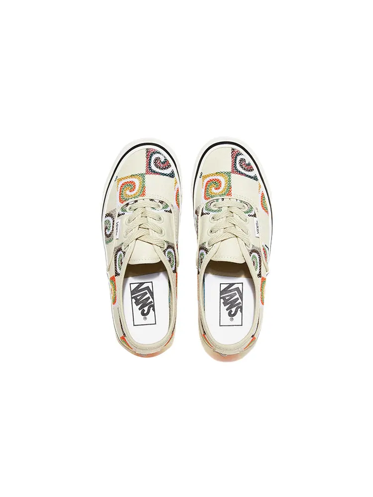 Кеды Vans Authentic 44 Low Top Skateboarding Shoes Unisex White — изображение 4 из 5, белый