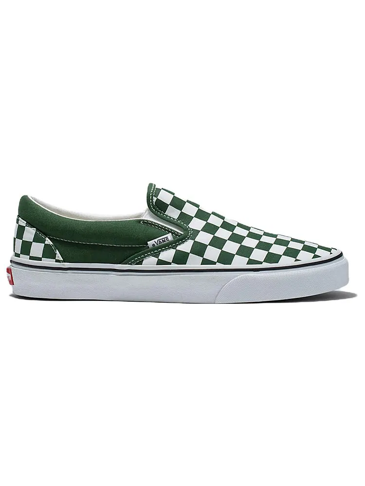 Кеды Vans Slip-On 'White Green' — изображение 2 из 4, белый