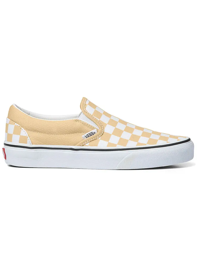 Кроссовки Vans Color Theory Slip-On Skate 'Tan White' — изображение 2 из 4, бежевый