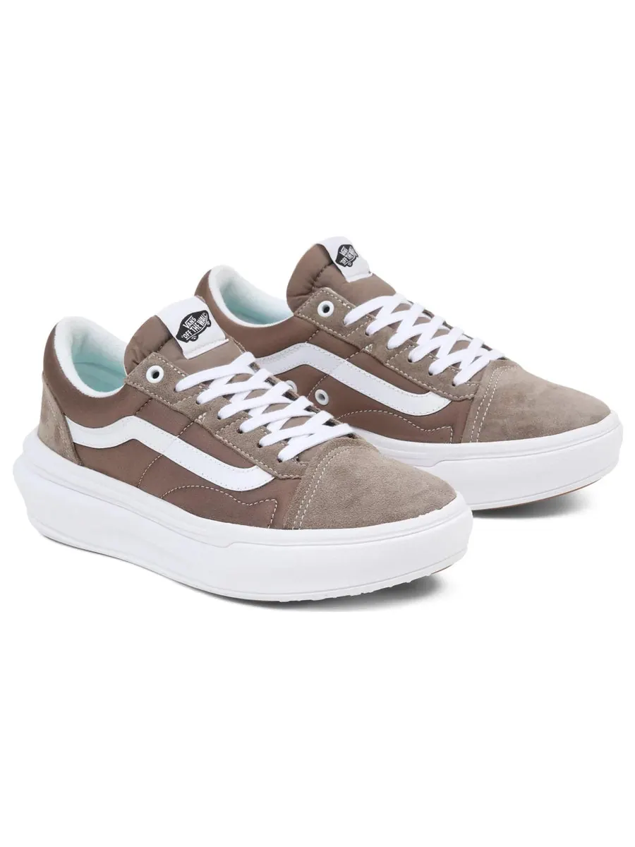 Кеды Vans Old Skool 'Brown White' — изображение 3 из 4, коричневый