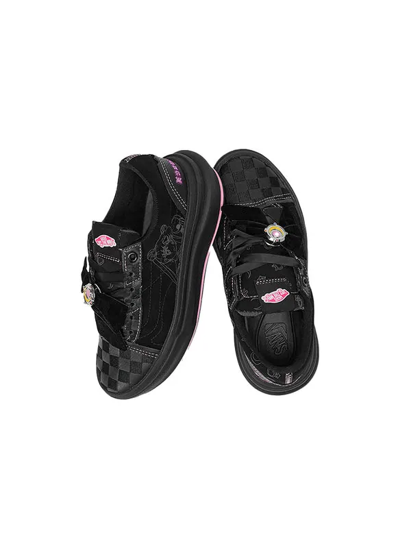 Кроссовки old skool overt comfycush 'pink white' Vans — изображение 4 из 4, черный