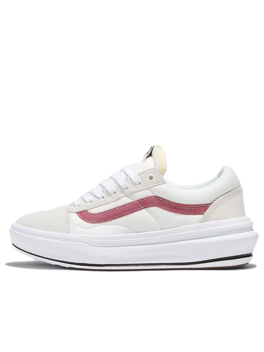 Кроссовки Vans Old Skool Overt ComfyCush 'White Red' — изображение 1 из 4, белый