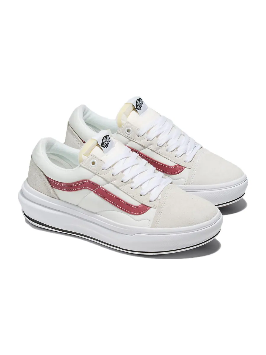 Кроссовки Vans Old Skool Overt ComfyCush 'White Red' — изображение 2 из 4, белый