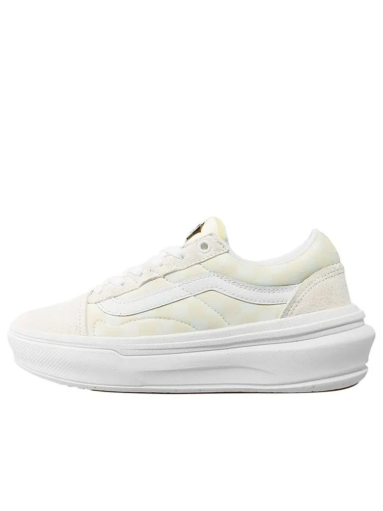 Кеды Vans Checkerboard Old Skool Overt CC Shoes 'White' — изображение 1 из 4, белый