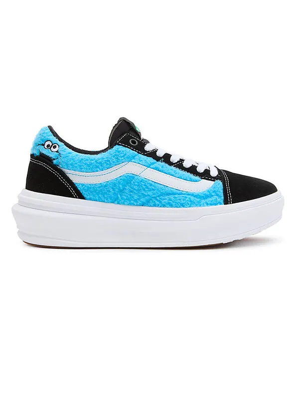 Кроссовки old skool cozy hug 'golden brown' Vans — изображение 2 из 4, синий/черный