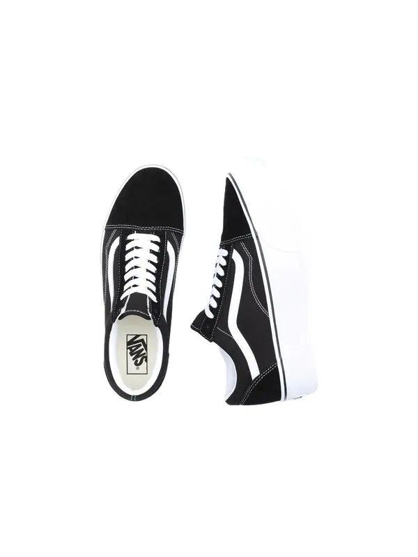 Кроссовки old skool stackform 'brown white' Vans — изображение 4 из 4, черный/белый