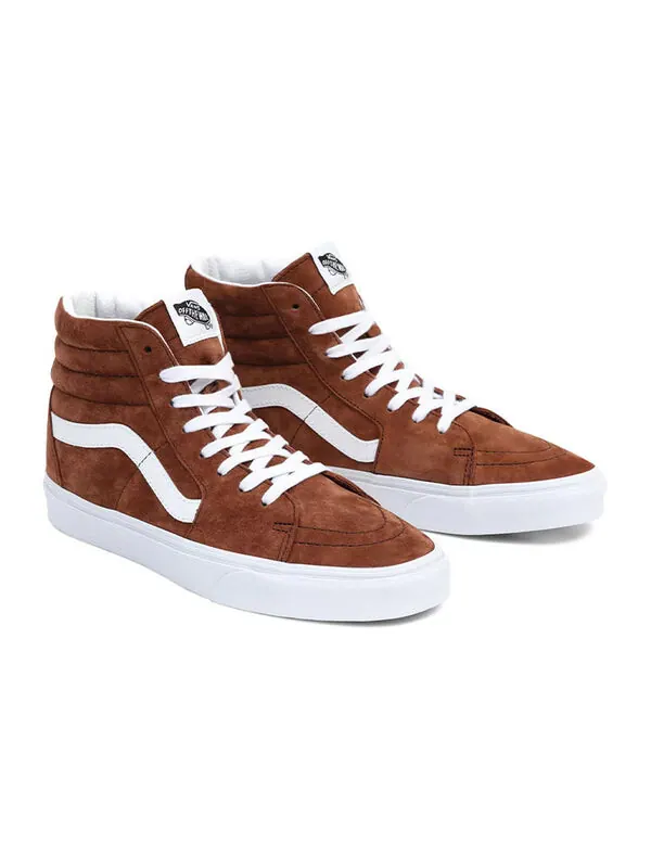 Кроссовки sk8-hi skull tapestry shoes 'black white' Vans — изображение 3 из 4, коричневый/мульти