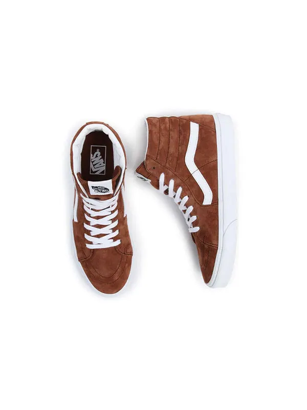 Кроссовки sk8-hi skull tapestry shoes 'black white' Vans — изображение 4 из 4, коричневый/мульти