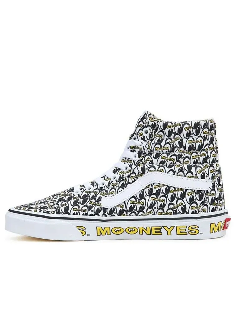 Кеды Vans Mooneyes x SK8-HI 'True White Yellow' — изображение 1 из 5, белый