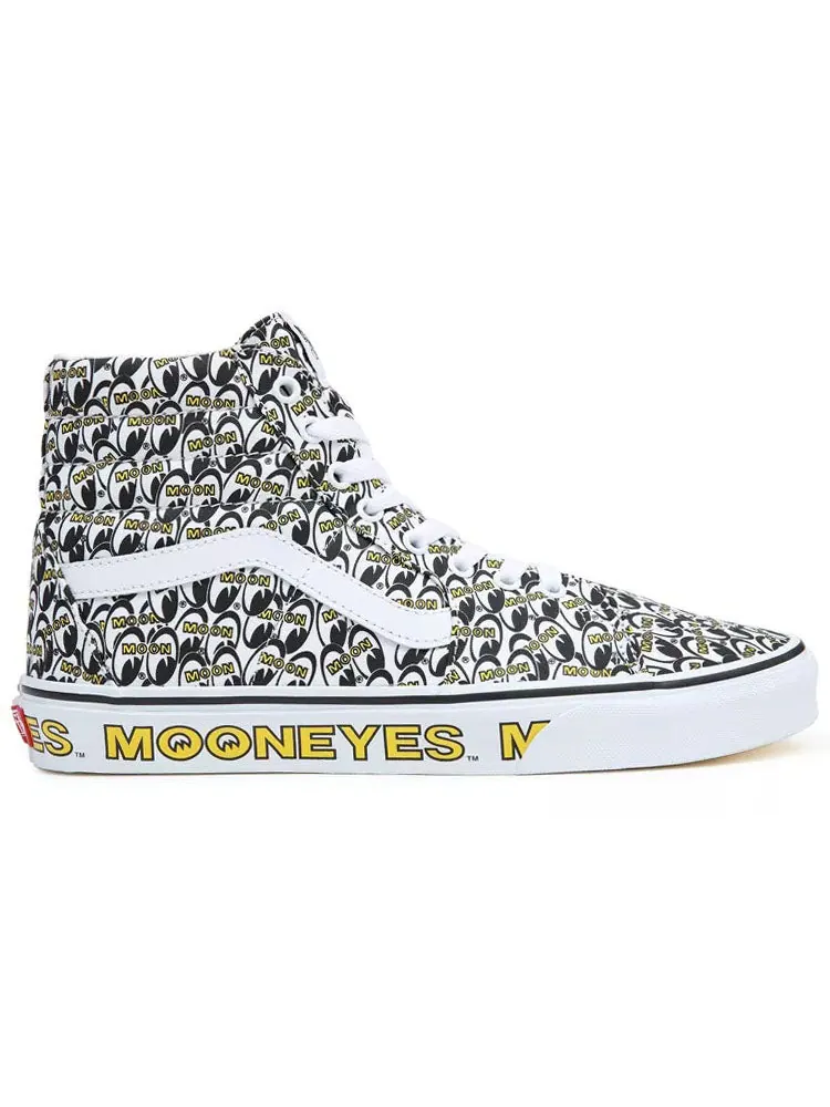 Кеды Vans Mooneyes x SK8-HI 'True White Yellow' — изображение 2 из 5, белый