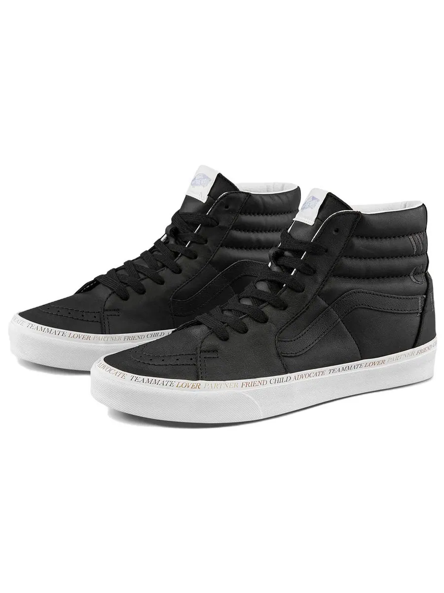 Кеды Vans Divine Energy SK8-Hi 'Black' — изображение 2 из 5, черный