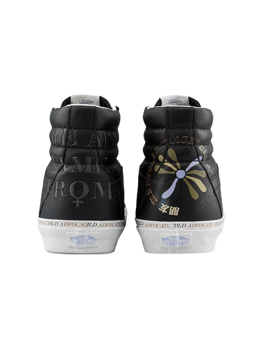 Кеды Vans Divine Energy SK8-Hi 'Black' — изображение 5 из 5, черный