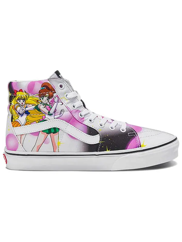 Кроссовки sk8-hi 'black — изображение 2 из 4, розовый