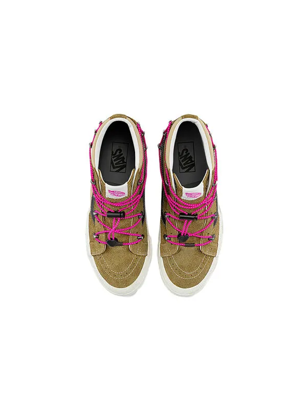 Кроссовки hua tunan sk8-hi echo dx 'year of the tiger - black' Vans — изображение 3 из 4, коричневый