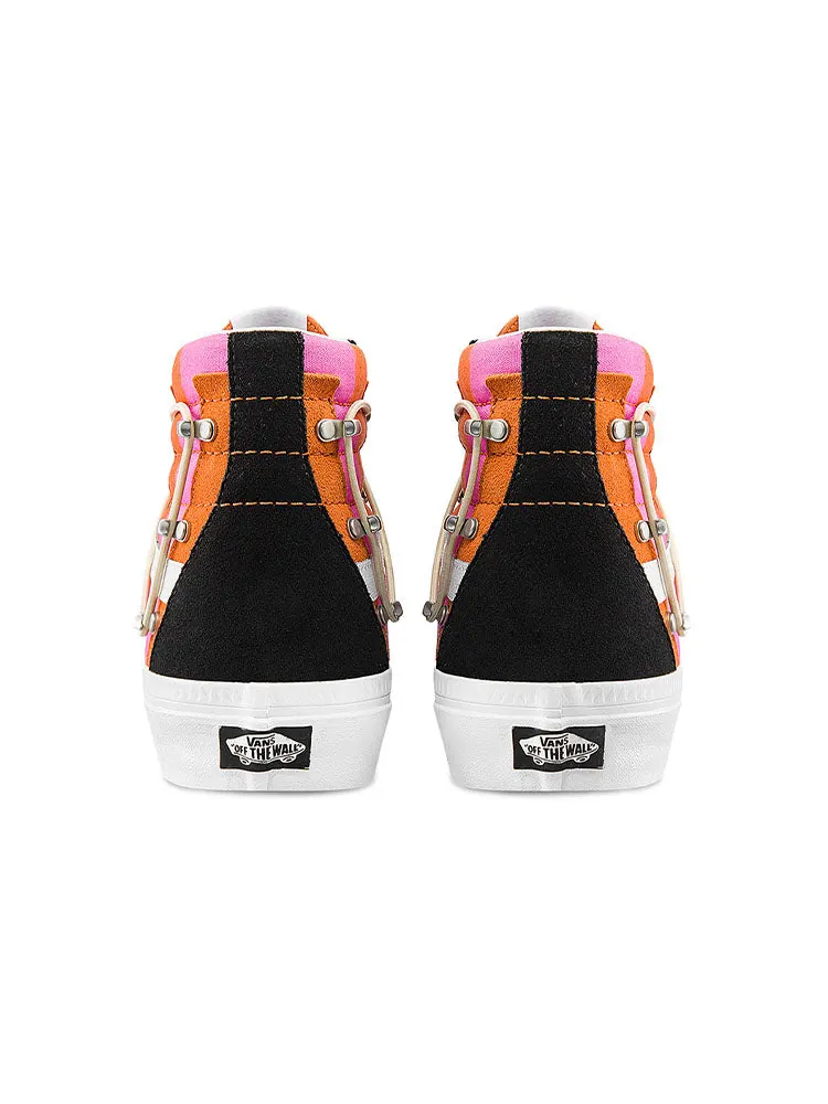 Кеды Vans SK8-Hi Echo DX 'Orange White' — изображение 5 из 5, белый