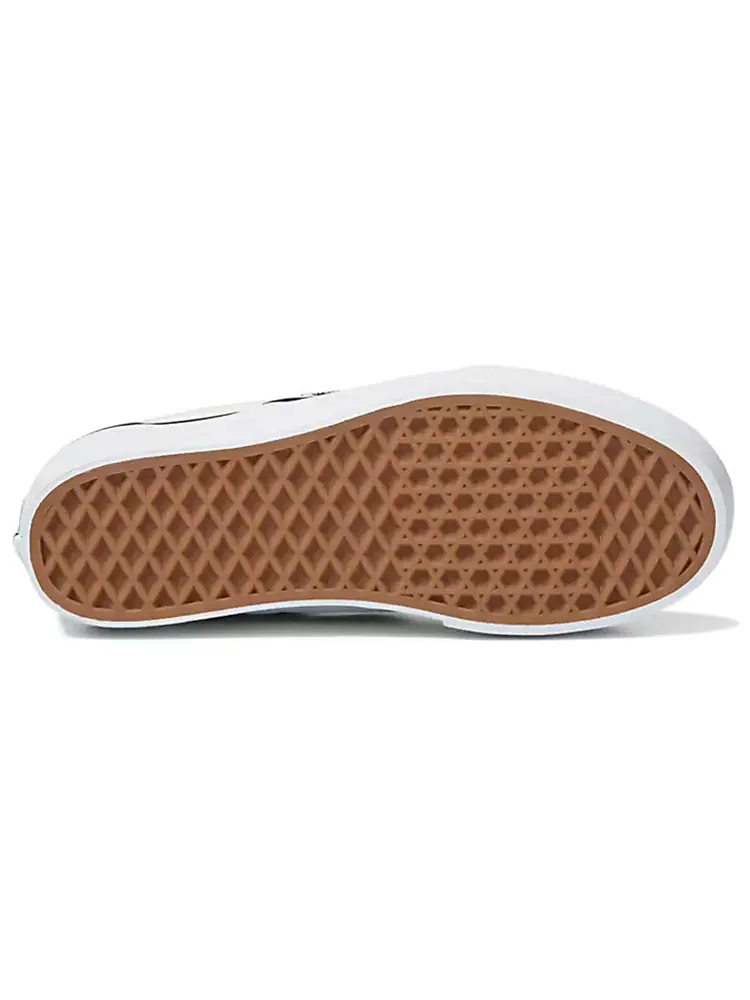 Кроссовки Vans Classic Slip-On Stackform 'Checkerboard - Black White' VN0A7Q5RTYQ — изображение 4 из 4, черный белый