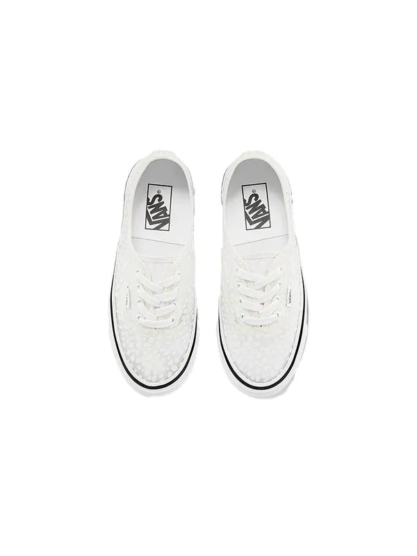 Кроссовки dots authentic mesh dx modular 'beige' Vans — изображение 3 из 4, белый
