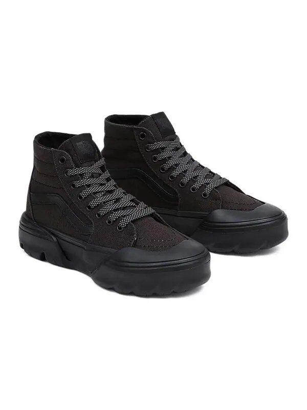 Кроссовки Vans SK8-Hi Tapered Modular BLACK — изображение 3 из 4, черный