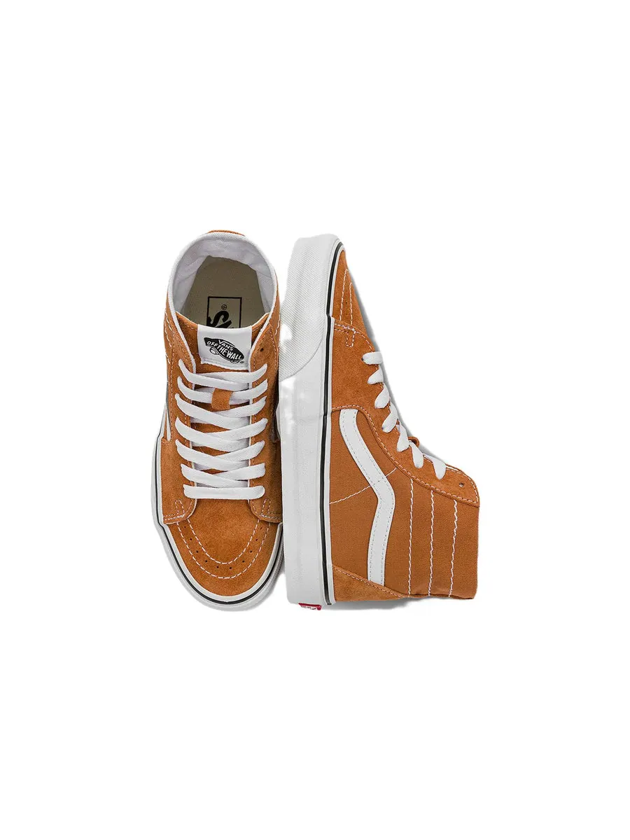 Кеды Vans SK8-HI Ca Throwback 'Brown White' — изображение 5 из 6, белый