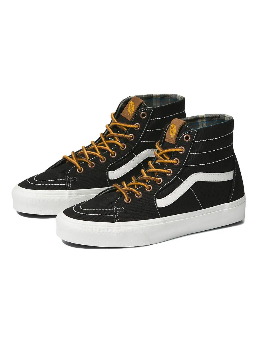 Кеды Vans SK8-HI Ca Throwback 'Black Yellow' — изображение 3 из 5, черный