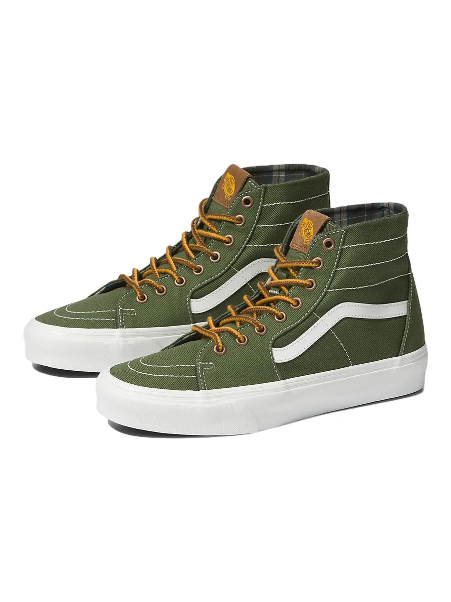 Кеды Vans SK8-HI Ca Throwback 'Green Yellow' — изображение 3 из 5, зеленый